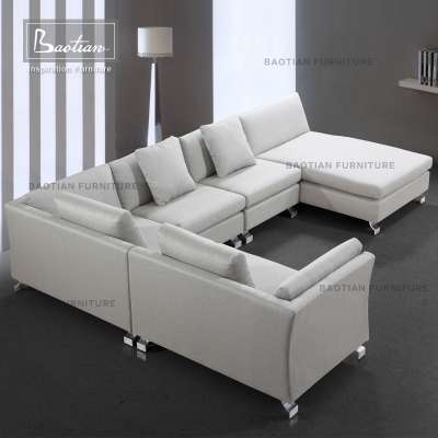 italian style corner sofa sectional in fabric , European style sofa