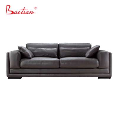 China best brand best leather sofa with full grain aniline quality for office furniture