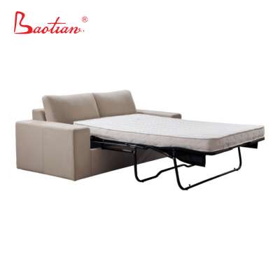 modern hotel supplier of fabric sofa pull out mattress sofa bed