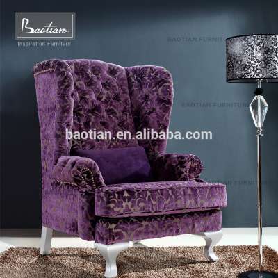 bedroom furniture antique fabric king sofa chair