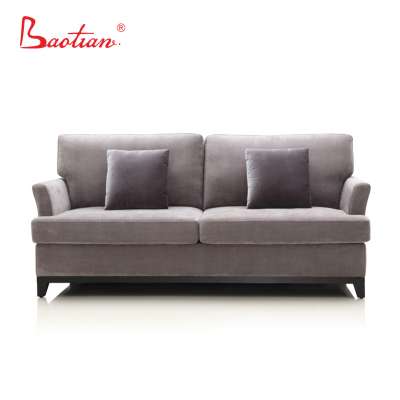 Supplier for home and HOTEL SLEEPER furniture 3 seater fabric sofa cum bed