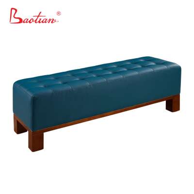 Baotian Furniture made multiduty rectangle ottoman with button