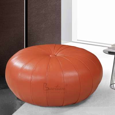 Modern home decor used round sofa foot stool ottoman