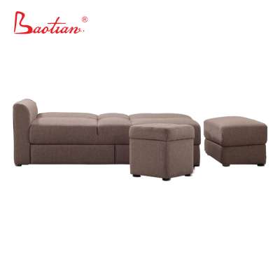 foshan shunde furniture multi function folding fabric sofa bed