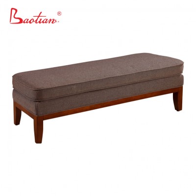 American Style Sofa Hotel Room Furniture Tufting Ottoman Bench