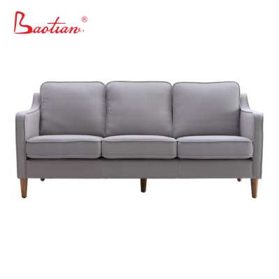 Home furniture and modern style 3 seat fabric sofa