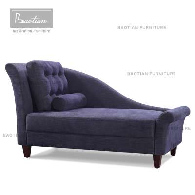 Bedroom furniture modern fabric furniture chaise lounge sofa